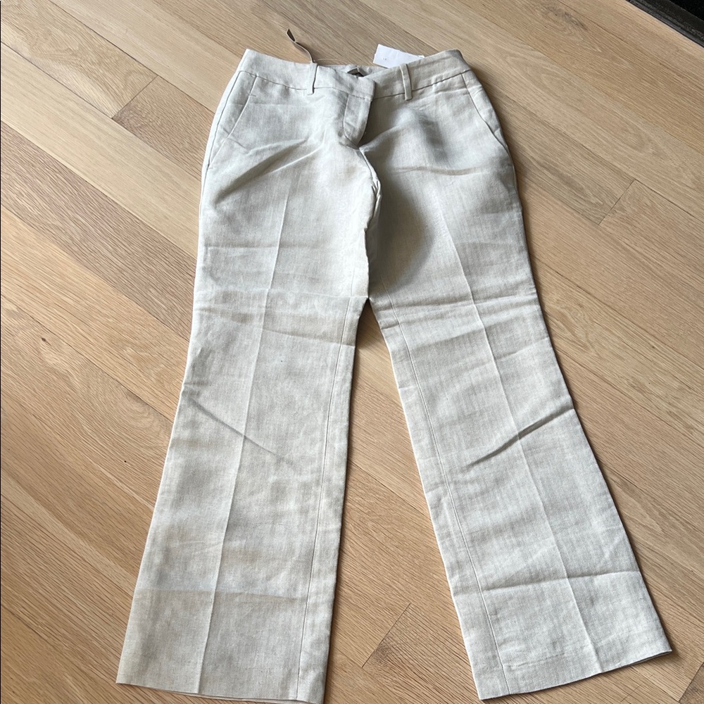 LOFT Cream Trousers